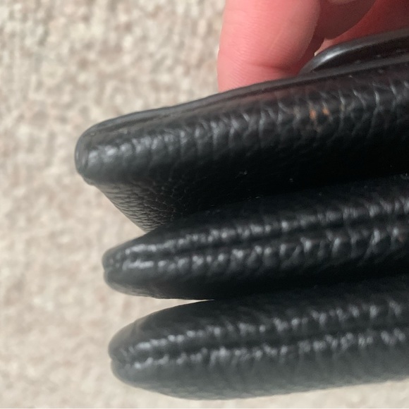 Black Coach Double ZIP Wallet EUC - Picture 14 of 15